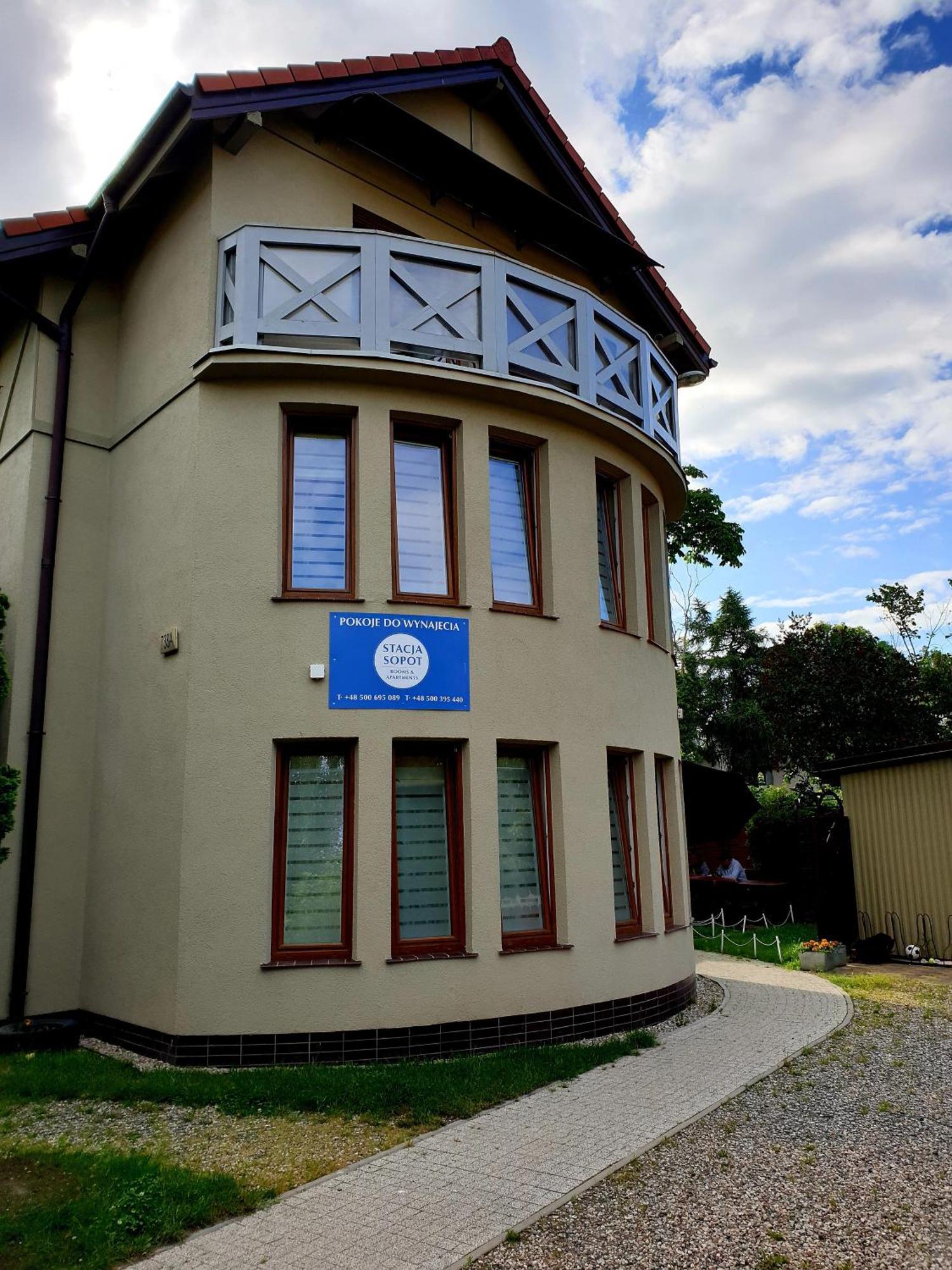 Hotel Stacja Sopot Pokoje Do Wynajecia Exteriér fotografie